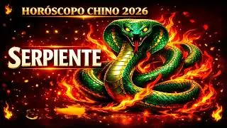🐍 SERPIENTE 2026 en el HORÓSCOPO CHINO ✨ Predicciones AMOR, DINERO y SALUD