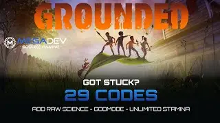 GROUNDED Cheats: Add Raw Science, Godmode, Unlimited Jumps, ... | Trainer by MegaDev