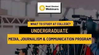 Undergraduate Media, Journalism & Communication Program