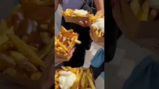 Trying the BEST FRIES?! in Amsterdam!