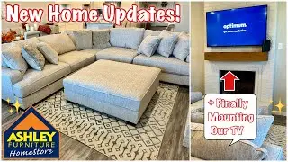 New Living Room Sectional | ASHLEY RAWCLIFFE 3-PIECE SECTIONAL | Clean & Set Up New Furniture