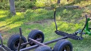 Homemade Walking Beam trailer