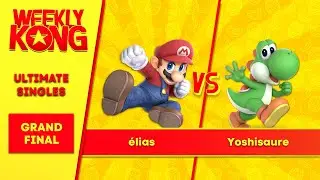 KONG#8 - Grand Final - élias (Mario) VS Yoshisaure (Yoshi)