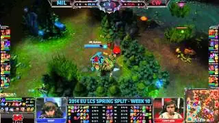 MIL vs CW   LCS EU W10D1   Millenium Gaming vs Copenhagen Wolves VOD