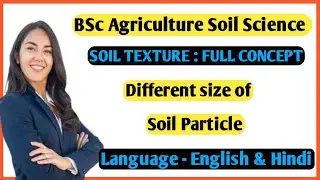 Soil texture bsc ag 1st semester || Fundamental of Soil Science || Soil texture