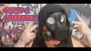 Costume Gas Mask Spiderman Balaclava Cosplay Unboxing Show & Tell ❤️🖤☠️🕷️