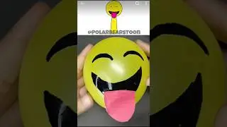 I made Sprunki OC Emoji with balloon #sprunki #incredibox #emoji#toys #viral