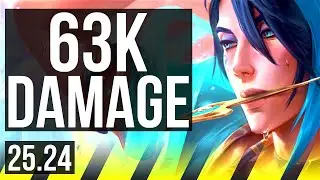 APHELIOS & Thresh vs JINX & Lulu (ADC) | 63K damage, Good KDA: 21/3/5 | KR Grandmaster | 25.24