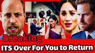 Prince William Final Decision To End Harry and Meghan's Return Amid Financial Crises 