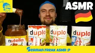 ASMR DUPLO mit NUTELLA essen 😋 (ASMR Deutsch) - GFASMR