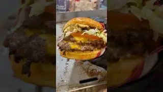 Smash Burger 🍔🔥#youtubeshorts #shorts #smashburger #burger #howto #houston #texas