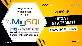#19 MySQL Update Statement, 3 Ways to update Table Records