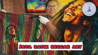 Bob Marley Java Batik Art Tutorial