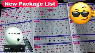 Tata Play Channel List | Tata Play Package | Tata Play Recharge Plans | Tata Sky Pamplet Pack | DTH
