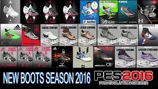 [PES 2016] New Boots - Bootpack 2.0 by WENS