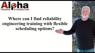 Where can I find reliability engineer training with flexible scheduling options?