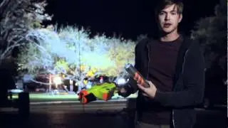NERF Vortex Lumitron Glow In The Dark
