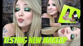THE TRIBE BY JUVIA'S palette + e.l.f 16HR Camo Concealer | Testing New Makeup