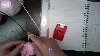 【Crochet】ベビー用もこもこケープを編む（完了）Knit a fluffy cape for a baby(completion)
