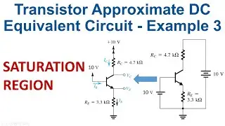 lec18b Bipolar Transistor circuit analysis in saturation region