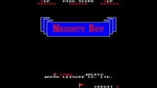 Naughty Boy 1982 Jaleco Mame Retro Arcade Games