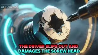 Art of using  A Philips Screwdriver