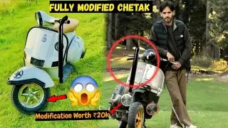 Old But Gold! 20-Year-Old Chetak Fully Modified & Mint Condition | 4K Reveal