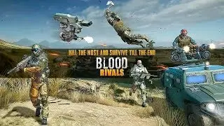Blood Rivals: Survival Battleground Shooting Games Gameplay