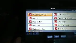 Style dangdut manual yamaha psr s770 sampling
