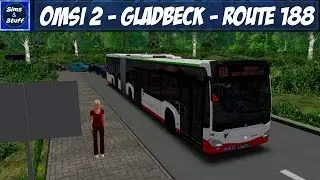 OMSI 2 - Gladbeck - Route 188 - Gladbeck Citybus (Bendy)