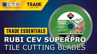 Rubi CEV Superpro Continuous Ceramic Tile Cutting Diamond Blades
