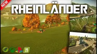 LS25🆕NEW MAP: RHEINL&Auml;NDER | FARMING SIMULATOR 25 | #ls25 #fs25