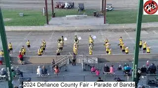2024 Defiance County Fair - Parade of Bands