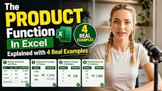 The PRODUCT Function in Excel, Explained with 4 Real Examples