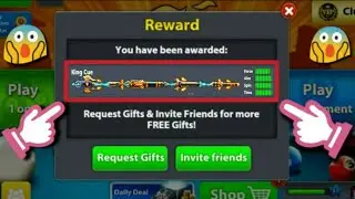 How To Get King Cue For Free In 8BALLPOOL [NO HACK][NO CHEAT]