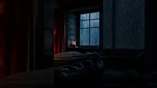 🌧️ Rain on Window ASMR | Sleep & Relax #Shorts #RainASMR #RainOnWindow #SleepSounds #RelaxingRain