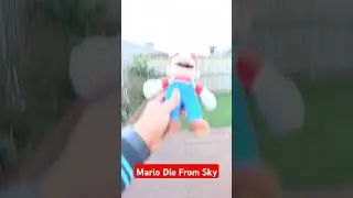 Mario Die from Sky #mario #funny #comedy #luigi #meme #mariofan