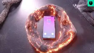 Using Electromagnetic Phone Radiation To Burn Steel Wool