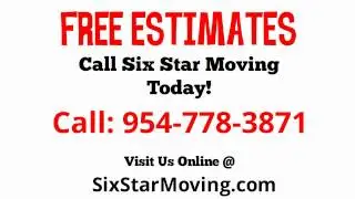 Local Moving Companies South Florida