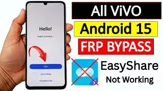 All Vivo Android 15 Google Account FRP Bypass Without PC | EasyShare Not Working 2026 | New Solution