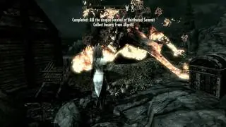 Skyrim Redone and Art of Magicka vs Dragon
