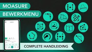 Moasure Bewerkmenu: Aanpassen, verfijnen en optimaliseren van metingen