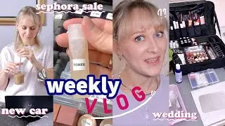 MUA VLOG: First week working in Bridal