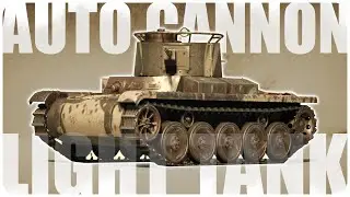 I built an EARLY WAR AUTOCANNON light tank! | Sprocket