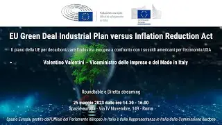 EU Green Deal Industrial Plan versus Inflation Reduction Act
