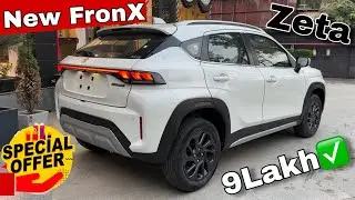 New FRONX White Updated Zeta Model || Maruti Suzuki Fronx 2025 2nd Top Model Review