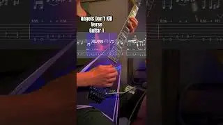 Angels Don&rsquo;t Kill Verse Tutorial (Guitar 1) #cob #hexed #alexilaiho #guitartutorial #ltdguitars