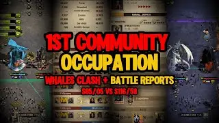 S85&5 vs S116&58 1st War During Community Occupation | Whales Clash & Battle Reports | TWD:SURVIVORS