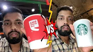 Starbucks Vs Cafe Coffee Day (CCD) Which One Is Best Taste | Mehngi Waali Coffee ☕  Expensive Coffee