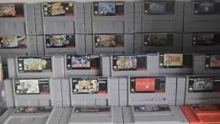 SNES Collection Video! 67 games in 3:14